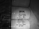Close Up View of Two Capacitors